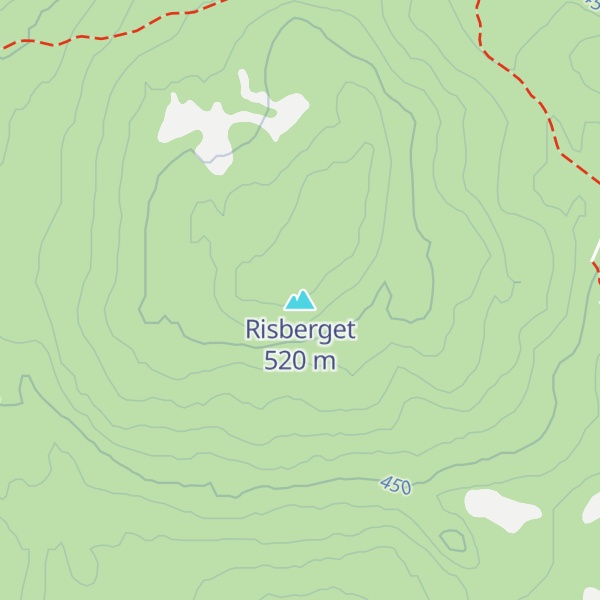 Map of Risberget