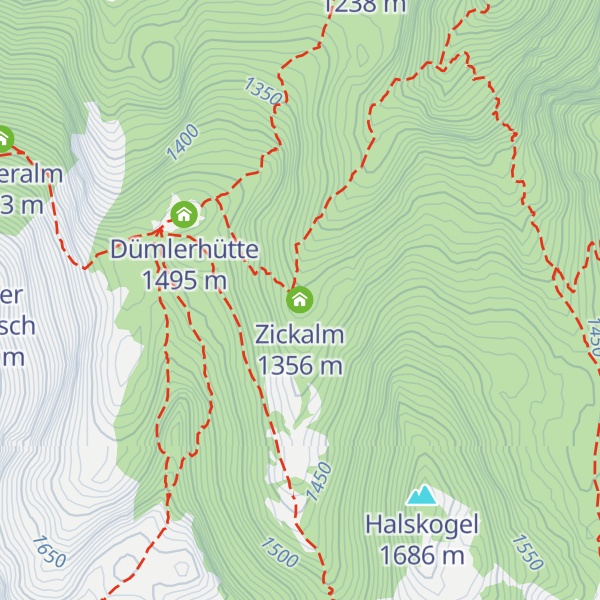 Map of Zickalm