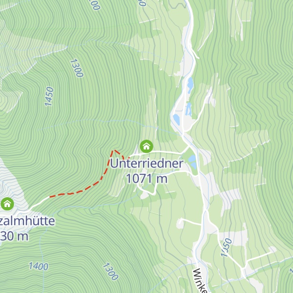 Map of Unterriedner