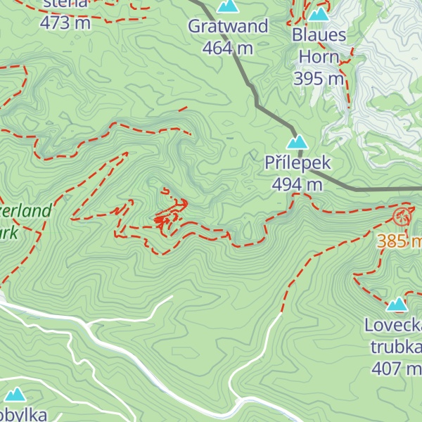Map of Benátská věž