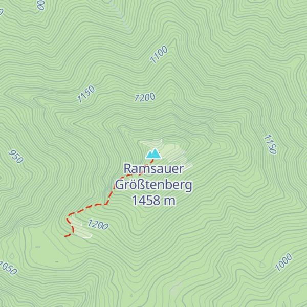 Map of Ramsauer Größtenberg