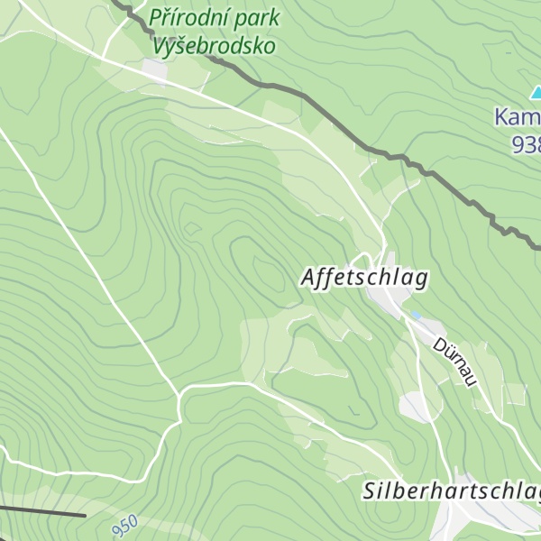 Map of Affetschläger Berg