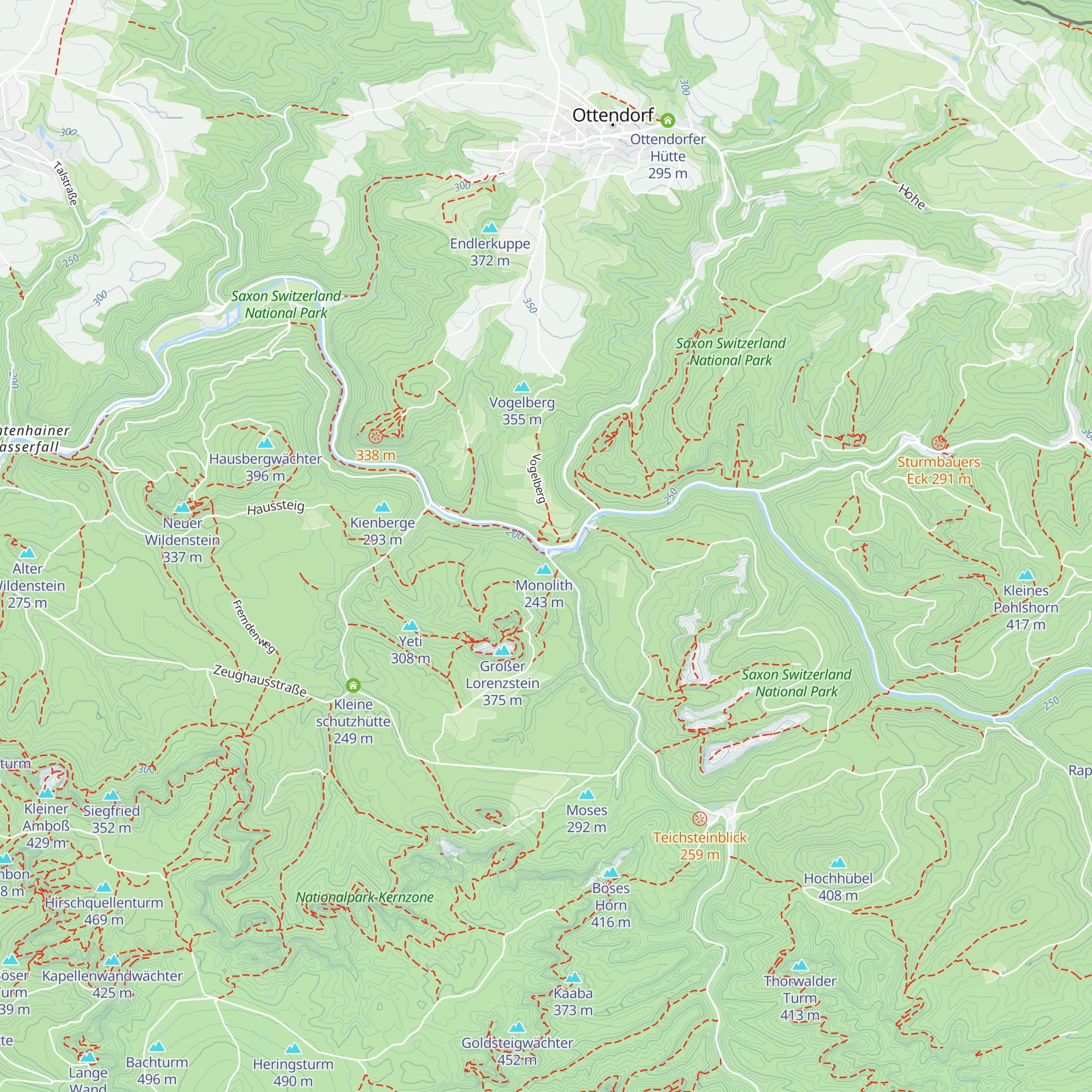 Neumannmühle Berghütte map