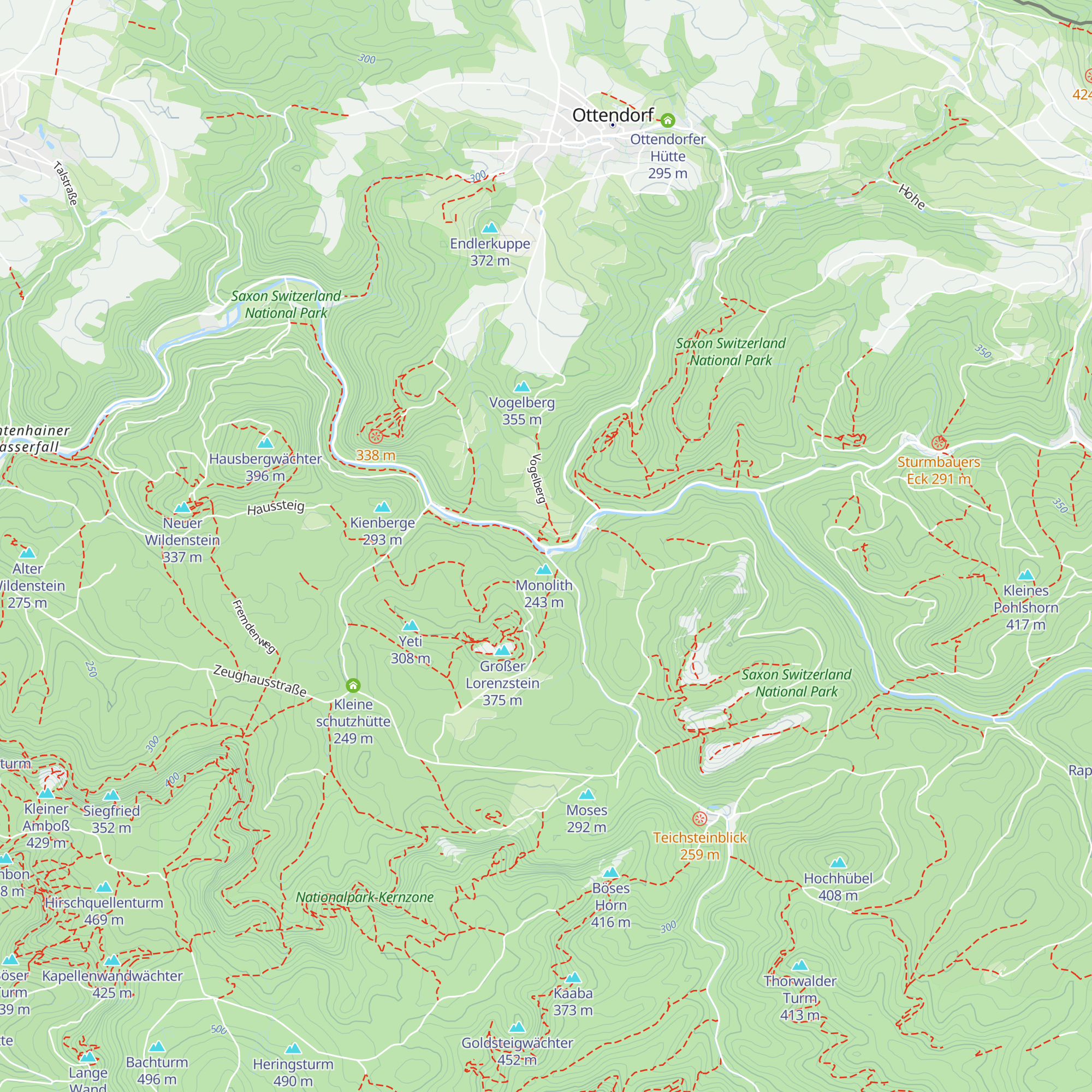 Neumannmühle Berghütte map