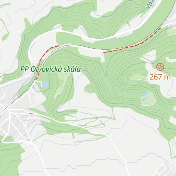 Map of Otvovická skála