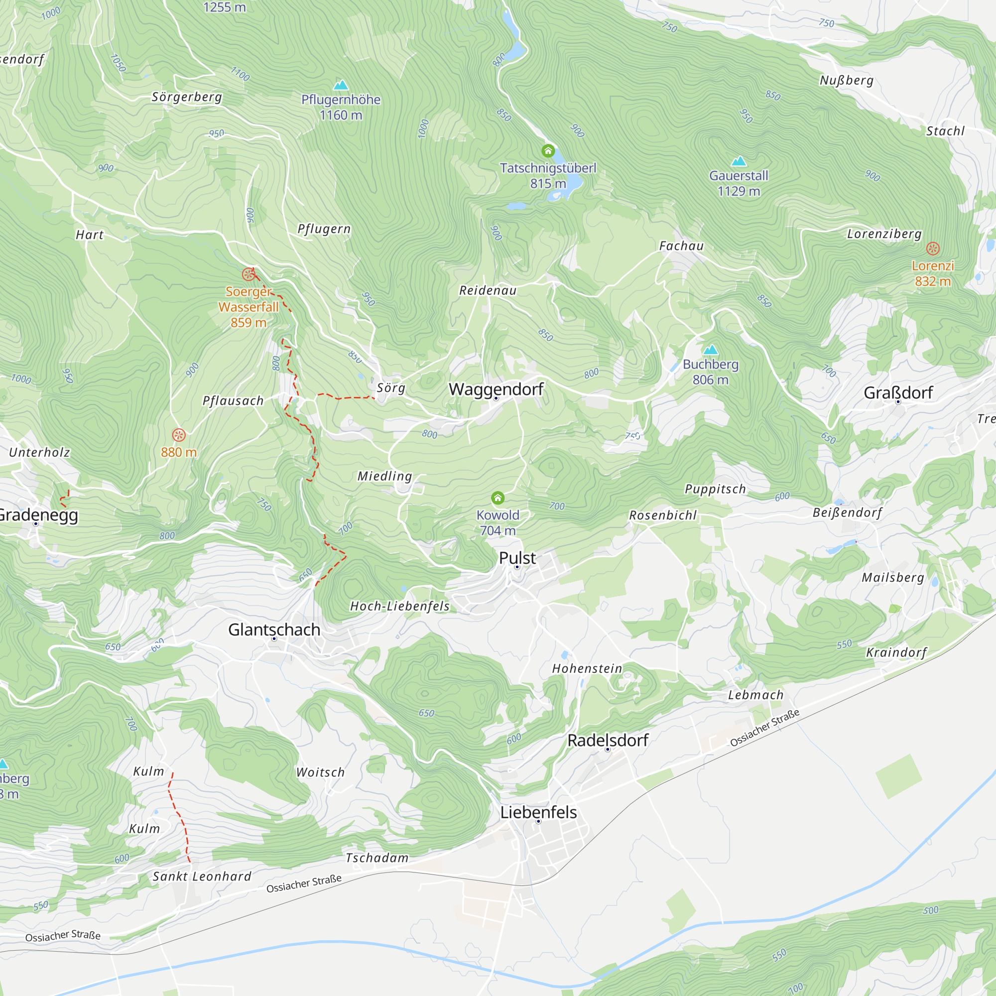 Kowold map
