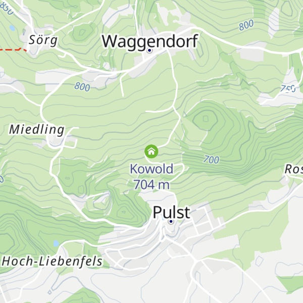 Map of Kowold