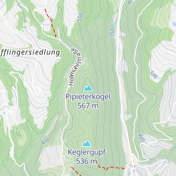Map of Pipieterkogel