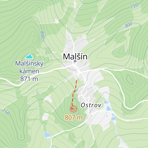 Map of Chata Thurmberg