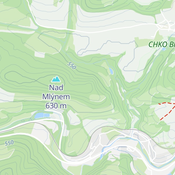 Map of Janotův kopec