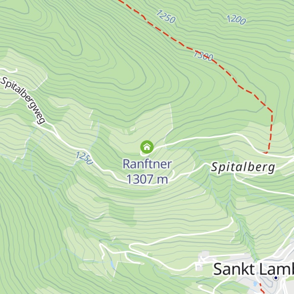 Map of Ranftner
