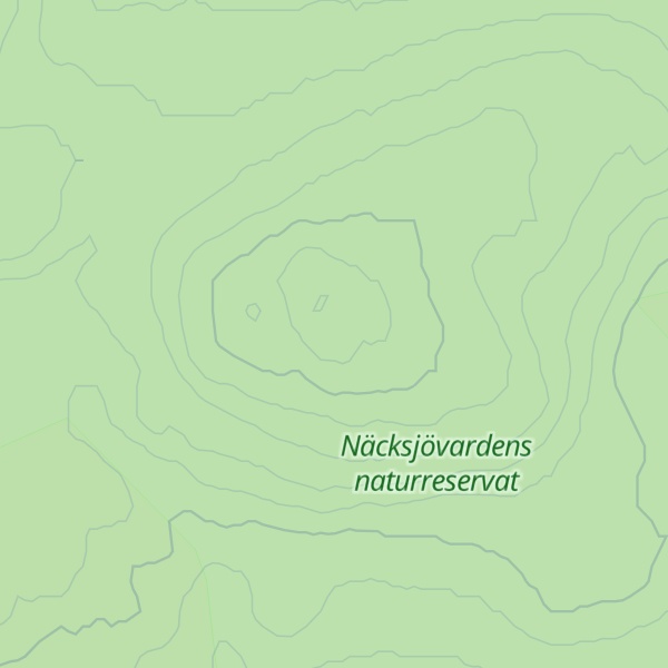 Map of Näcksjövarden