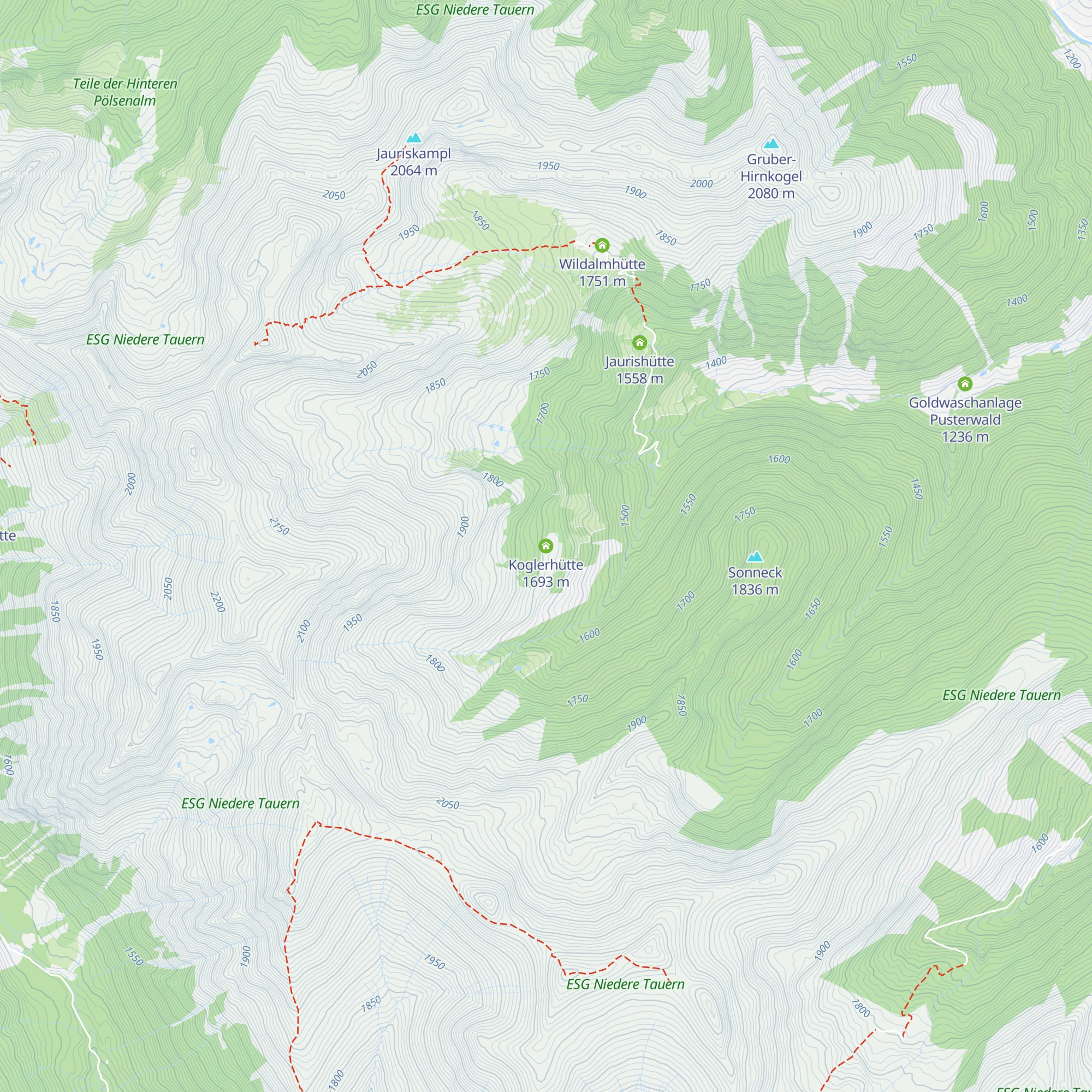 Koglerhütte map