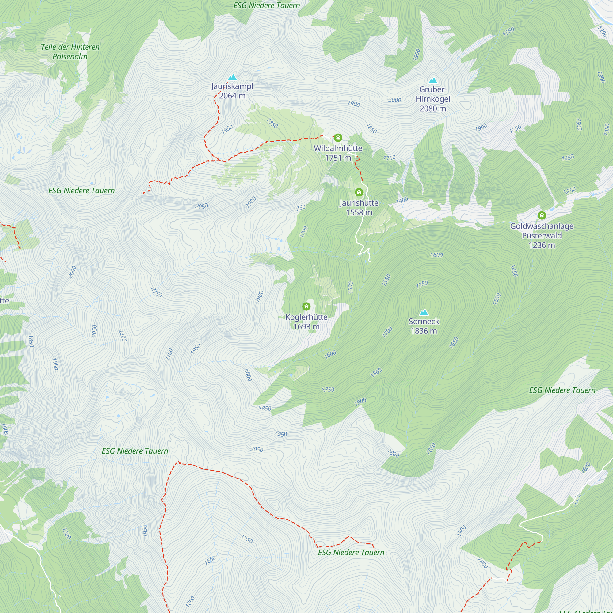 Koglerhütte map