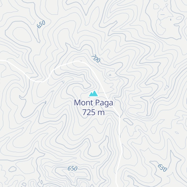 Map of Mont Paga