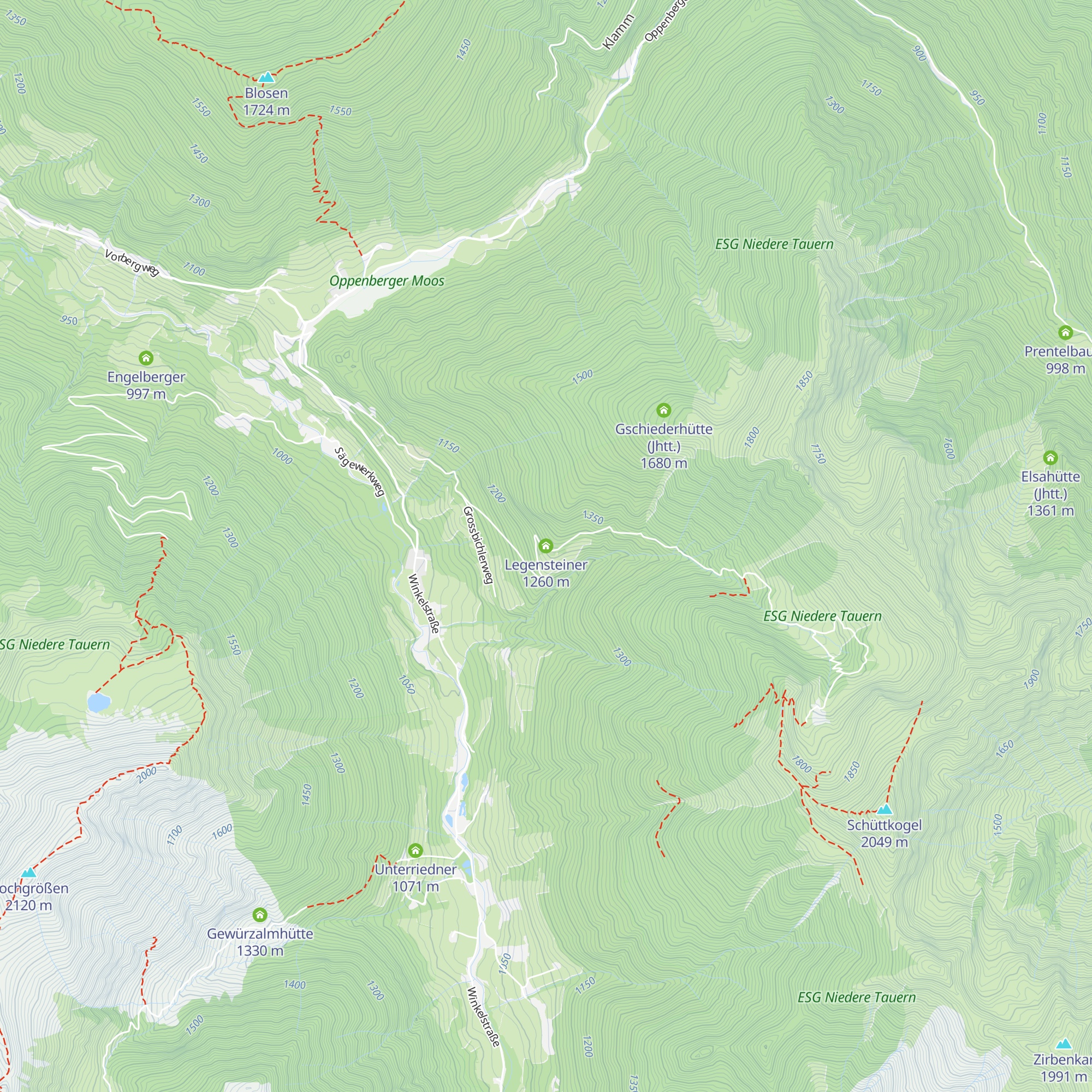Legensteiner map
