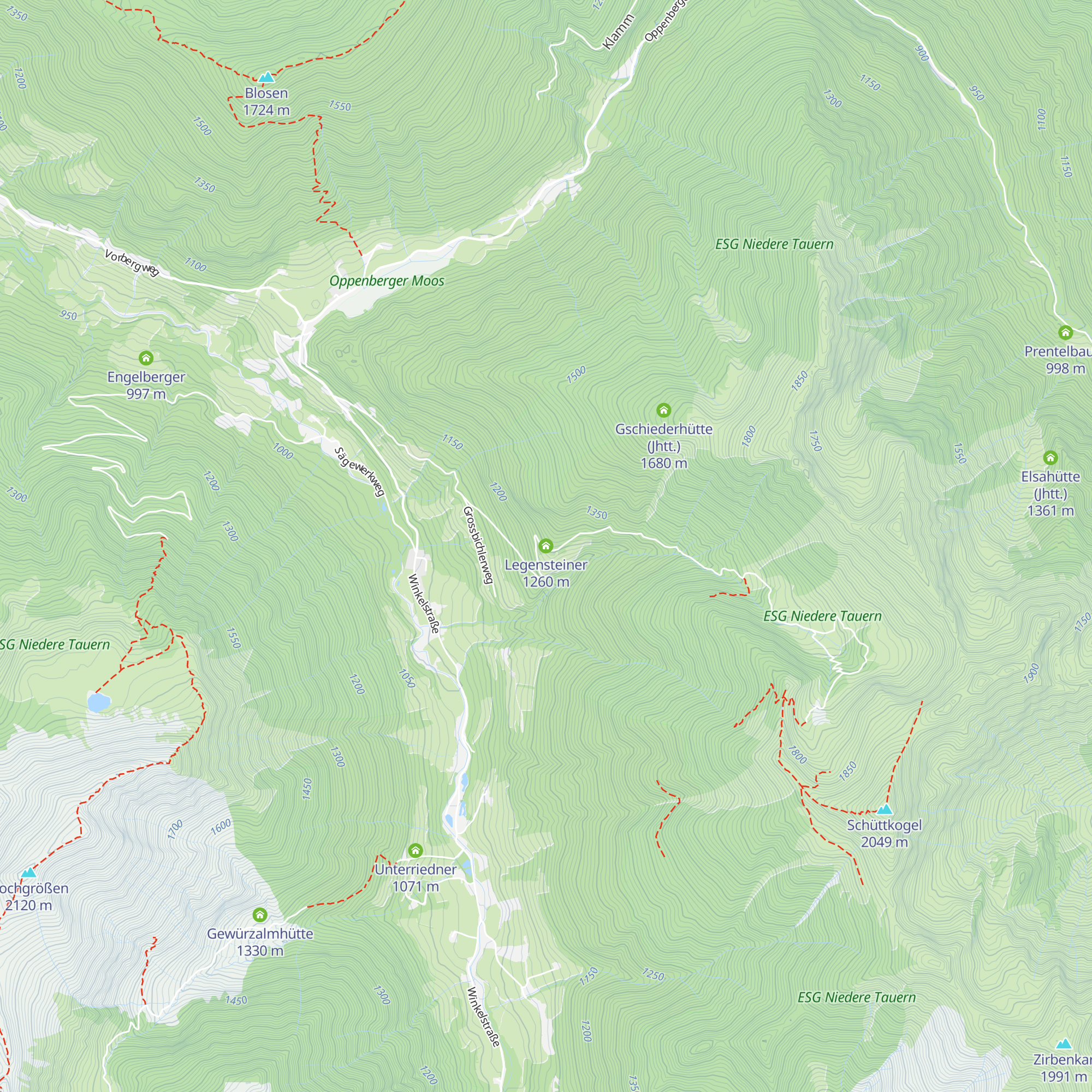 Legensteiner map