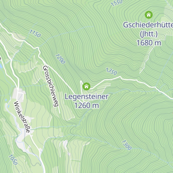 Map of Legensteiner