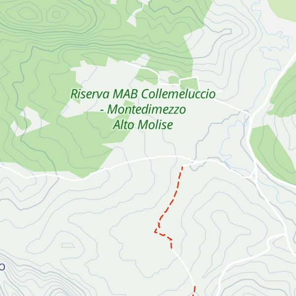 Map of Bivacco San Mauro