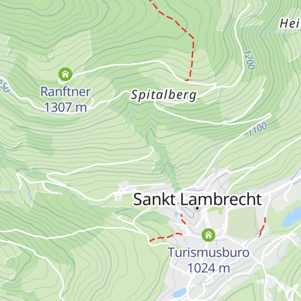 Map of Moar im Graben