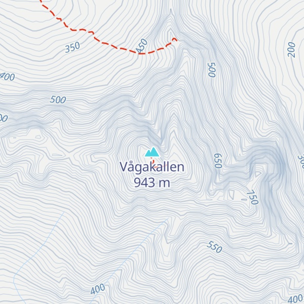 Map of Vågakallen
