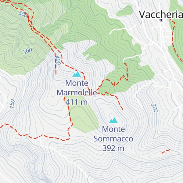 Map of Rifugio Tifata