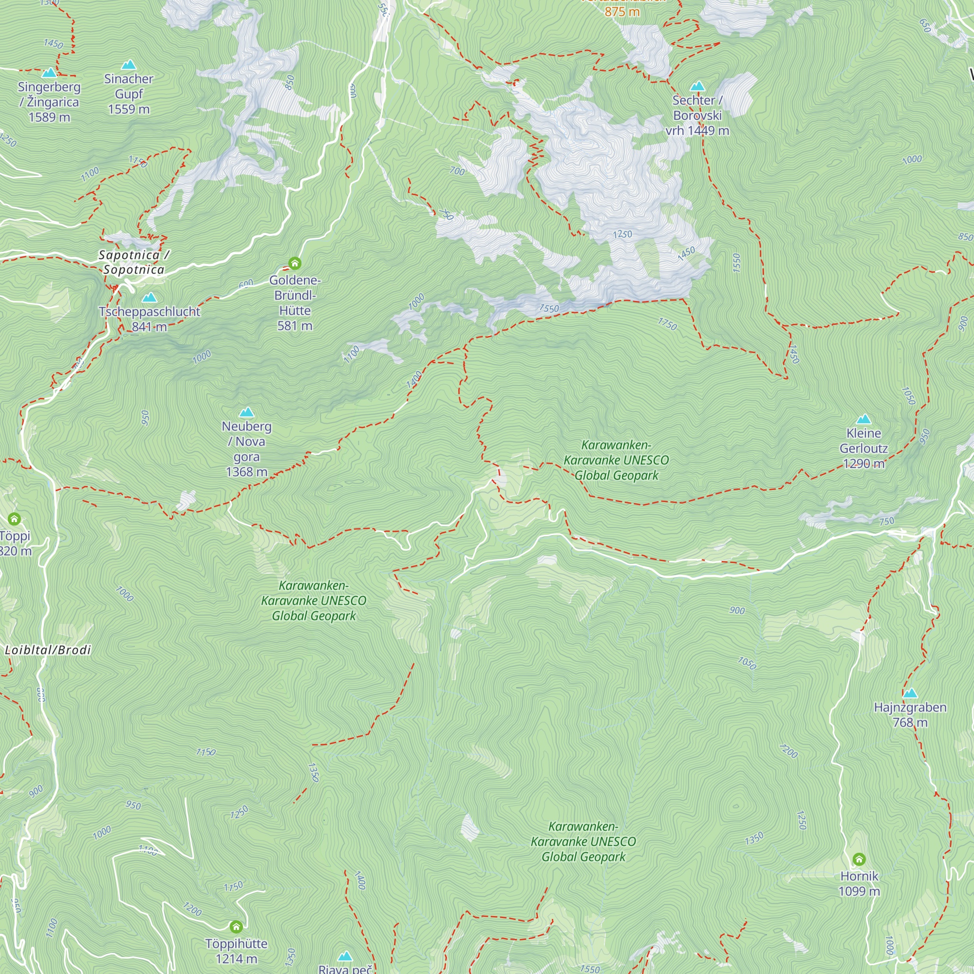 Franzbauer map