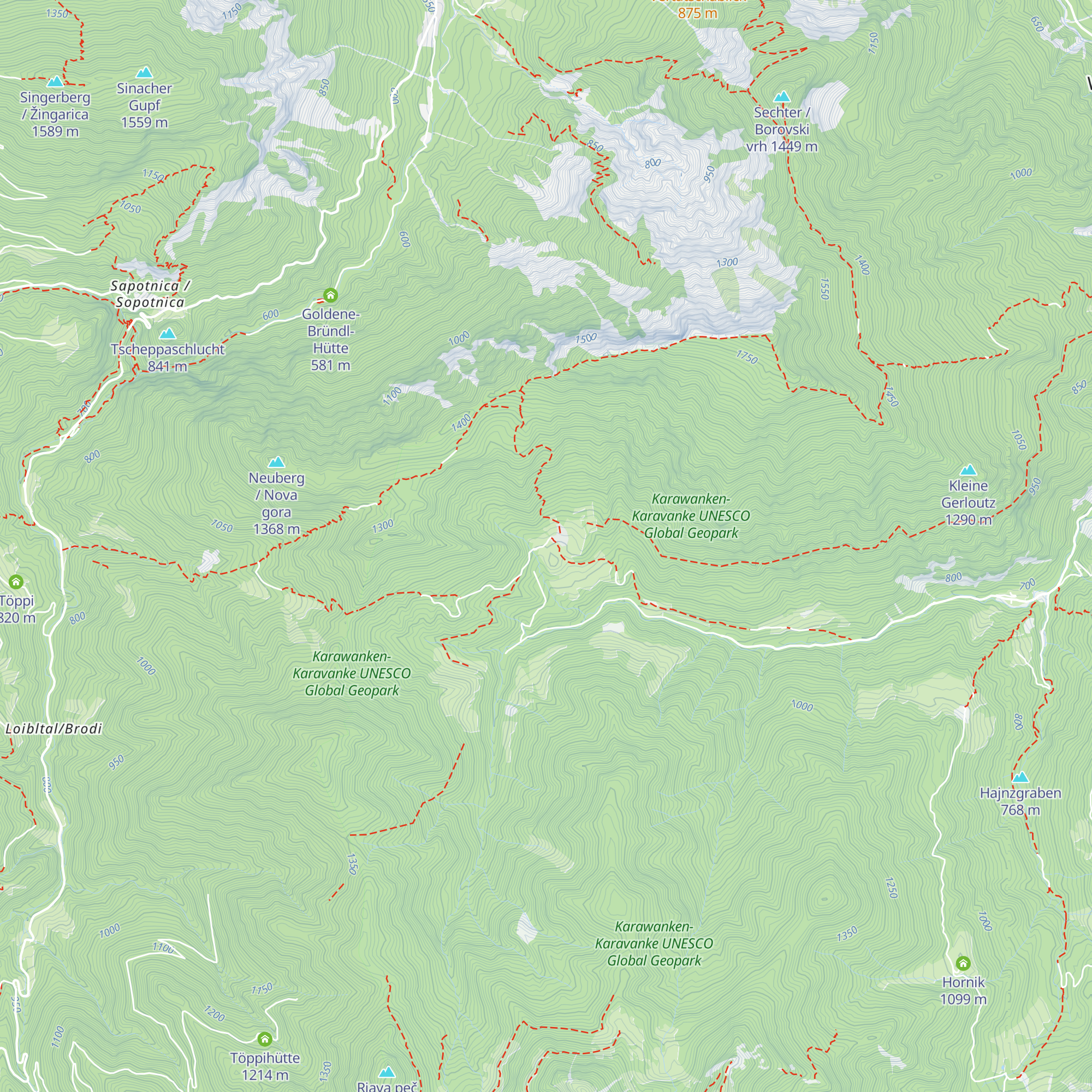 Franzbauer map
