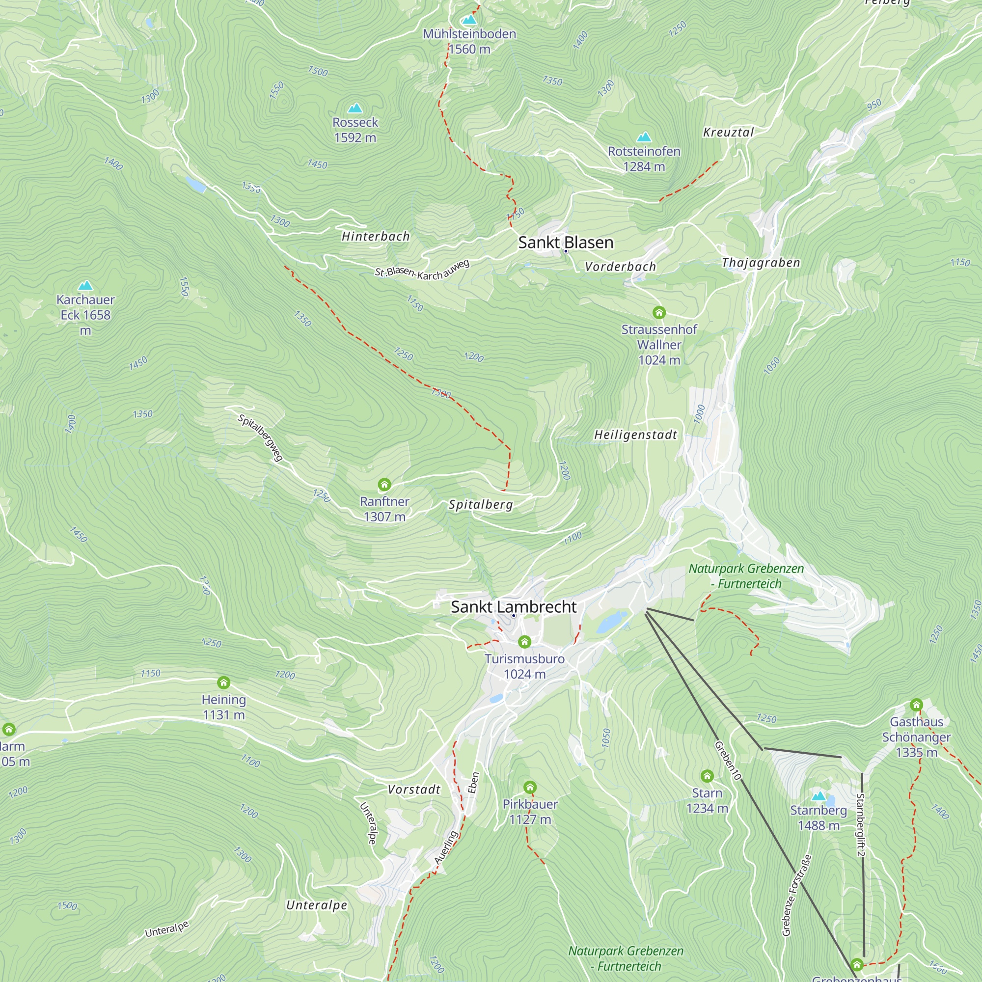 Schönbauer map
