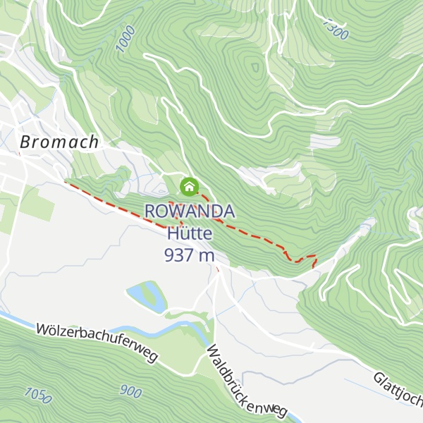 Map of Holzknechthütte