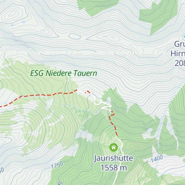 Map of Wildalmhütte