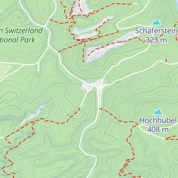 Map of Hütte am Zeughaus