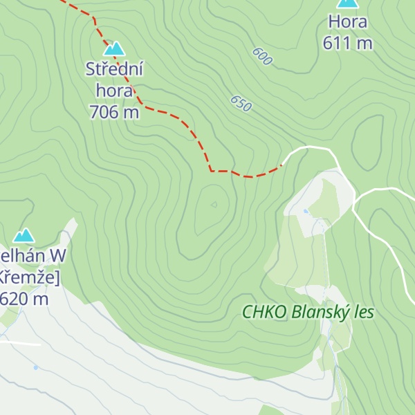 Map of Švelhán