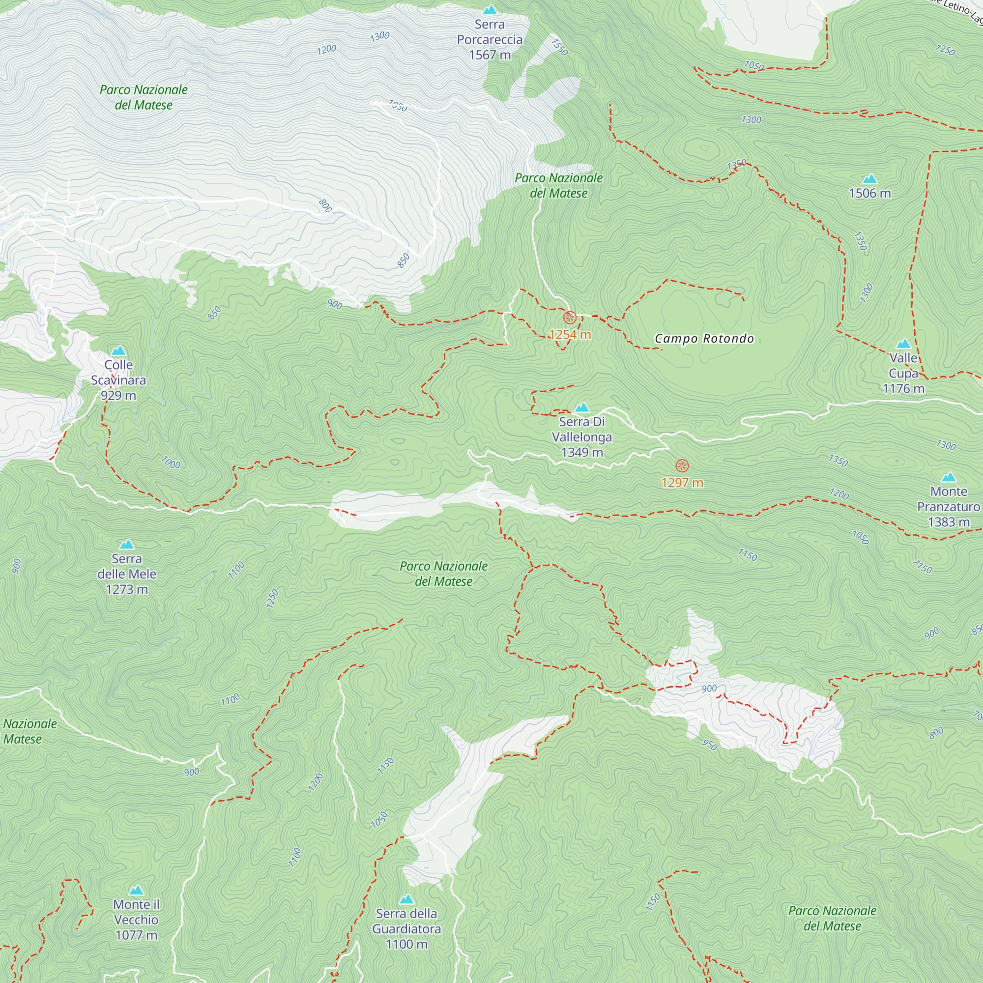 Rifugio Camporuccio map