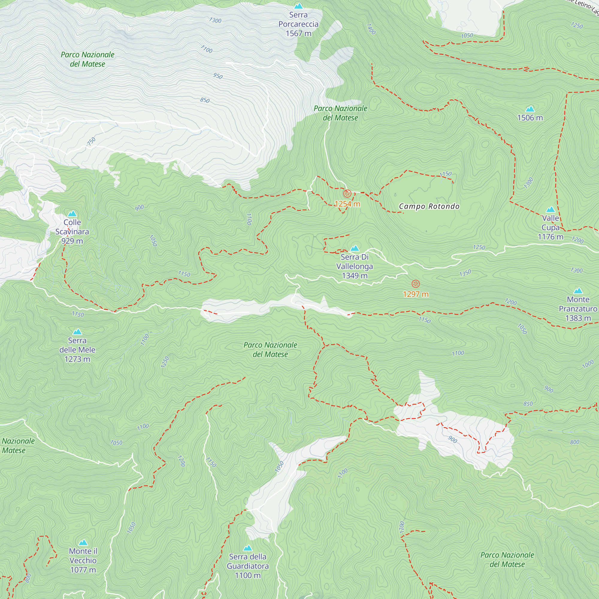 Rifugio Camporuccio map