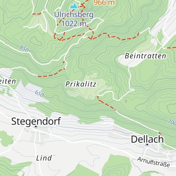 Map of ehem. Kollerwirt