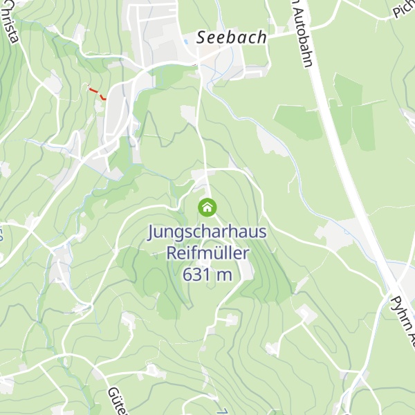 Map of Jungscharhaus Reifmüller
