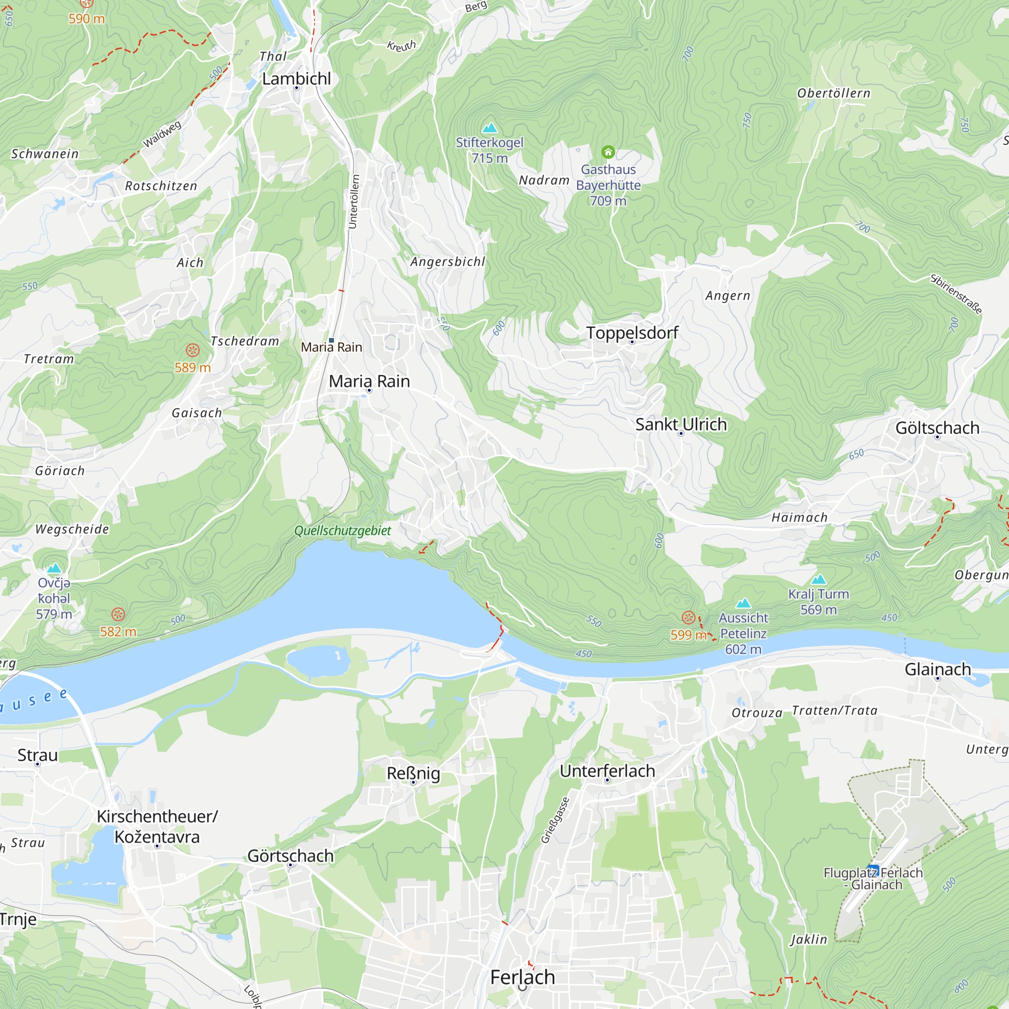 Kaiserhütte map