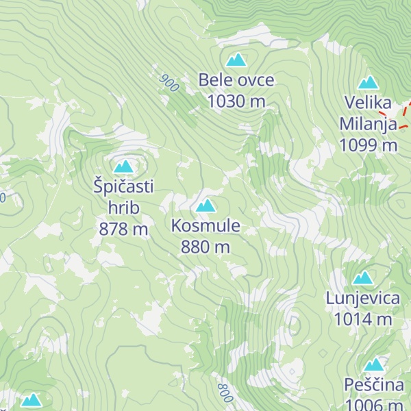 Map of Kosmule