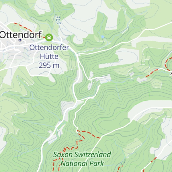 Map of Klubhütte "Thorwaldbrüder Sebnitz"