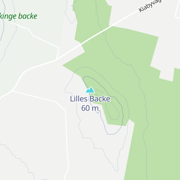 Map of Lilles Backe