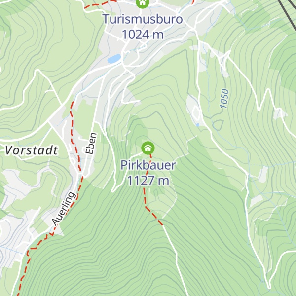 Map of Pirkbauer