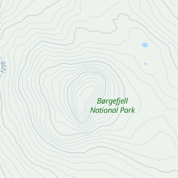 Map of Rainesklumpen