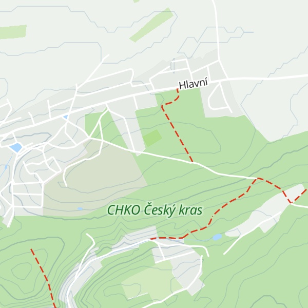 Map of Kulivá hora