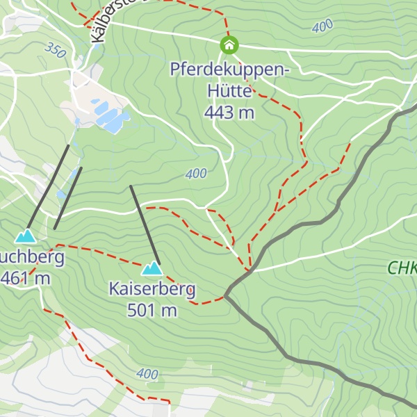 Map of Mannsgrabenhütte