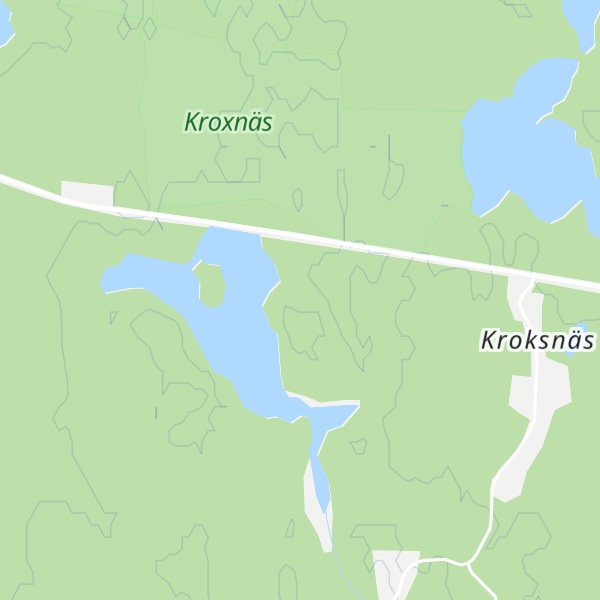 Map of Kroksnäs