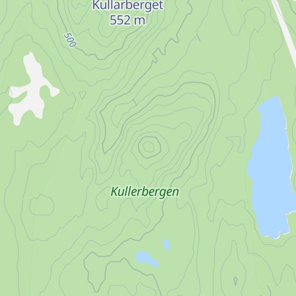 Map of Lilla Kullarberget