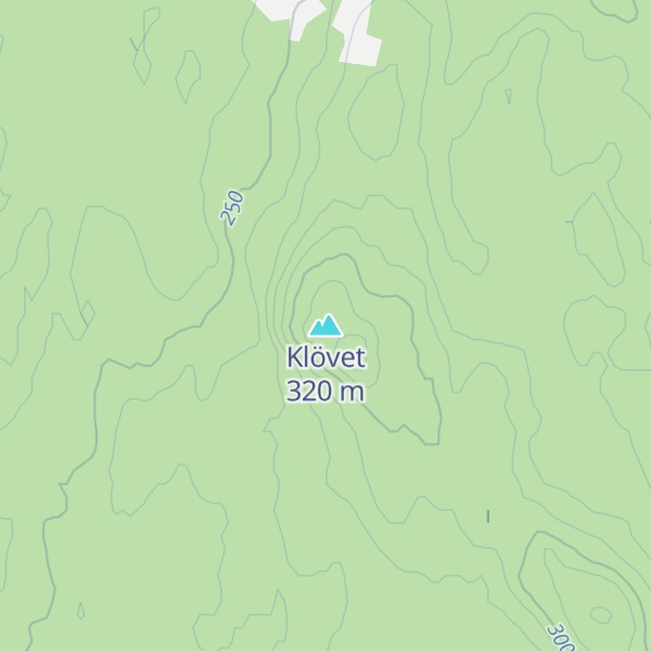 Map of Klövet