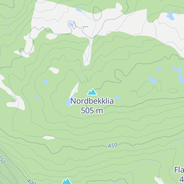 Map of Nordbekklia