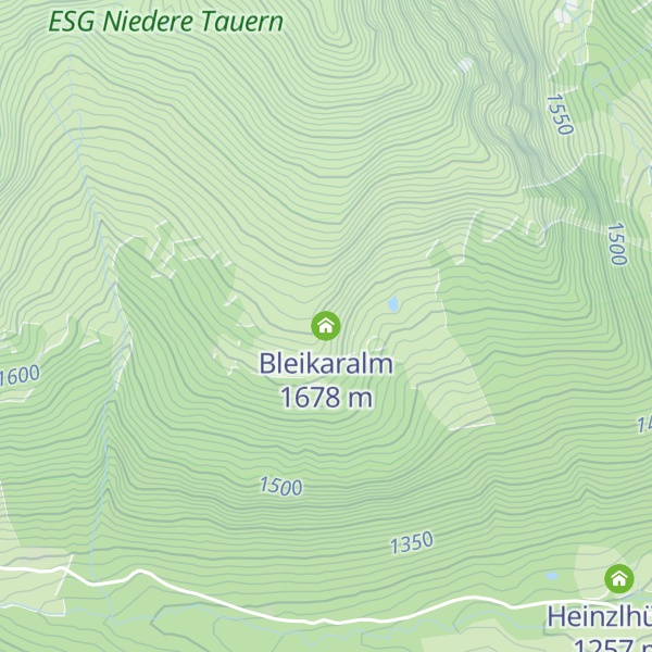 Map of Bleikaralm